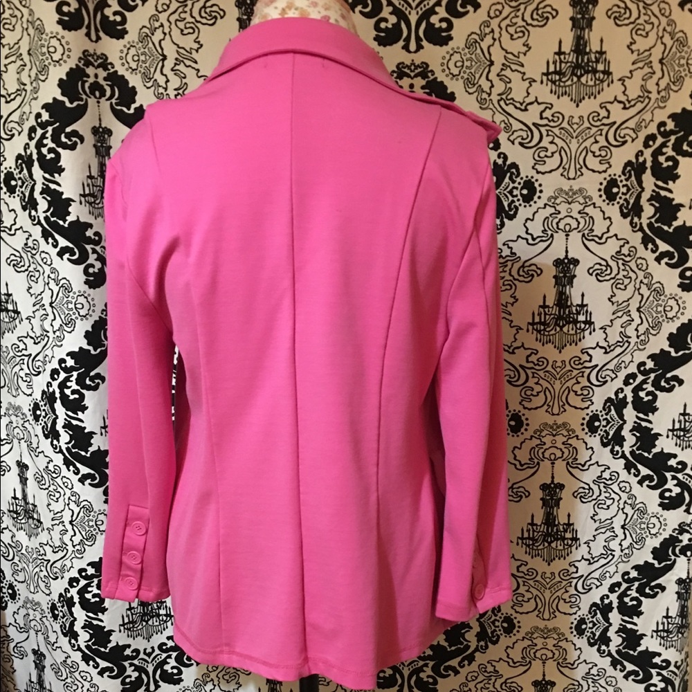 A Pink Ruffled Jacket - Picture 2 of 8